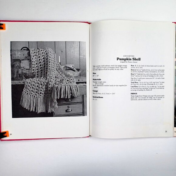 Weekend Afghans Jean Leinhauser Rita Weiss 144 Pgs 16 Pgs Full Color Index Vtg - Picture 8 of 16